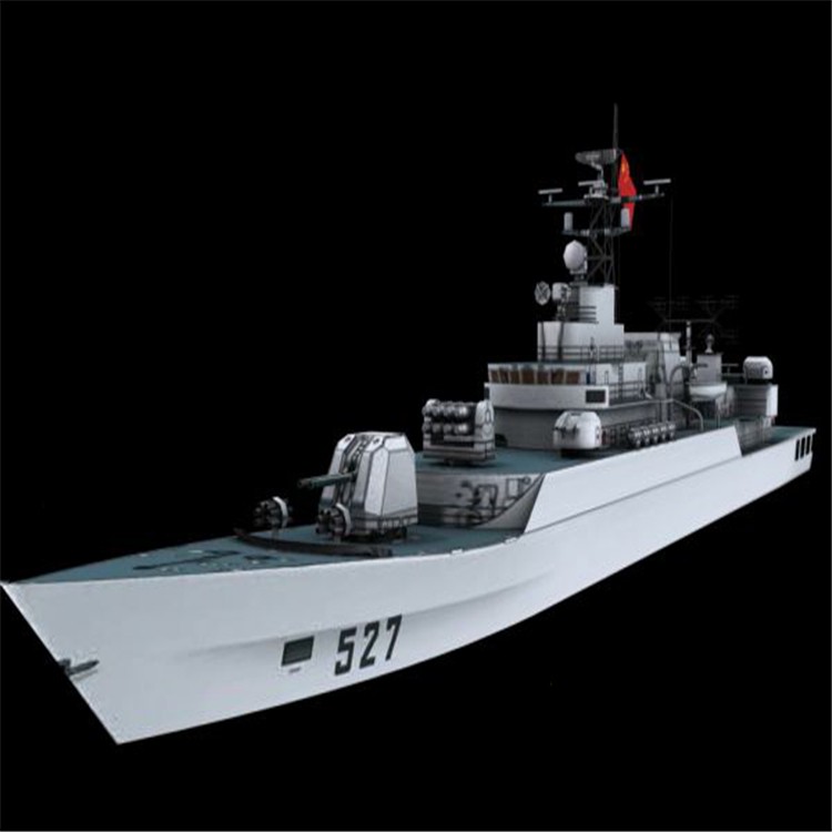 潭门镇3d护卫舰模型